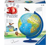 Ravensburger Puzzle 3D Globe — 180 pièces, diamètre 20 cm, dès 6 ans