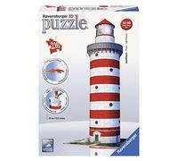 Ravensburger - 12555 - Puzzle 3D - Puzzleball Building 216 Pièces - Phare