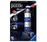 Ravensburger - 12577 - puzzle 3d building - 216 pièces - phare - night edition