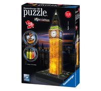 Ravensburger 12588 Puzzle 3D, Big Ben, Édition Spéciale Nuit Avec LED