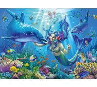 Ravensburger - 136780 - Puzzle Phosphorescent - Paradis sous-Marin 200 Pièces