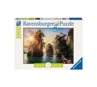 Ravensburger 13968 Ravensburger Die Berge in Cheow, Thailand Puzzle 1000 Teile