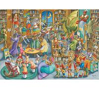 Ravensburger 16455 Puzzle Midnight in The Library - 1000 pièces pour Adultes et Enfants à partir de 12 Ans - Multicolore