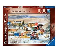 Ravensburger 16478 Puzzle d'hiver à la Ferme 1000 pièces pour Adultes et Enfants à partir de 12 Ans