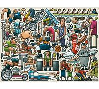 Ravensburger 16940 Athletic Fit Puzzle de 750 pièces pour Adultes et Enfants à partir de 12 Ans, Multicolore
