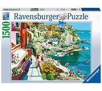 Ravensburger 16953 Puzzle Romance in Cinque Terre 1500 pièces pour Adultes et Enfants à partir de 12 Ans, Noir