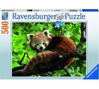 Ravensburger 17381 Puzzle 500 pièces Adorable Panda roux Softclick technology
