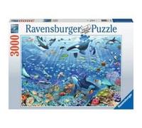 Ravensburger - Puzzle Adulte - Puzzle 3000 pièces - Monde sous-Marin coloré - Adultes et Enfants à partir de 14 Ans - Puzzle de qualité supérieure fabriqué en Europe - Animaux Marins - 17444