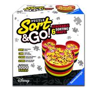 Ravensburger 17975 Disney Mickey Mouse Sort & Go Puzzle Accessory - Plateaux de tri en plastique robustes et faciles utiliser en forme de t te