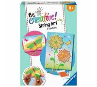 Ravensburger - Be Creative - String Art Midi - Butterflies - Papillons - Tableau en Fil tendu - Création Objets - Loisir créatif - Activité détente et créative - Dès 6 Ans - 18241