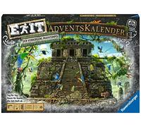 Ravensburger 18956 - Calendrier de l'Avent EXIT - Le Temple Maya caché - 24 énigmes pour Les Amateurs d'EXIT à partir de 10 Ans