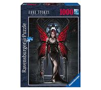Ravensburger - 19161 - Puzzle - Anne Stokes, Gothic Butterfly - 1000 pièces