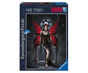 Ravensburger - 19161 - Puzzle - Anne Stokes, Gothic Butterfly - 1000 pièces