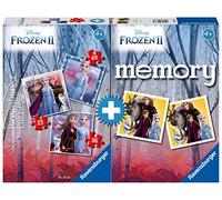 Ravensburger 20673 5 Multipack Memory et Puzzle Frozen 2, Puzzle et Jeu pour Enfants, Âge recommandé 4+