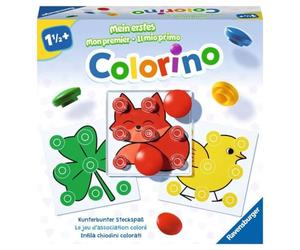 Ravensburger 20981 Mon Premier Jeu éducatif Colorino - Comment l'apprentissage des Couleurs Devient Un Jeu d'enfant - Le Jeu Classique pour Les Enfants de 1,5 Ans et Plus