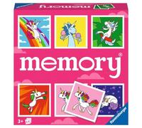 Ravensburger – Jeu de mémoire Memory 20999 Licornes – 2–8 joueurs dès 3 ans