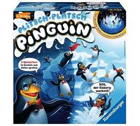 Ravensburger 21325 - Plitsch Splash Penguin - Un Jeu très Amusant et habile pour Les Enfants et Les Adultes - Classique pour 1 à 5 Joueurs âgés de 4 Ans et Plus - Cadeaux d'anniversaire