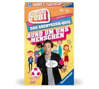 Ravensburger 22493 - Checker Tobi Rund um UNS Menschen - Le Quiz d'aventure pour Les Enfants de 7 Ans et Plus, Quiz et Jeu interactif pour Les Enfants et Les familles, pour 2 à 4 Joueurs