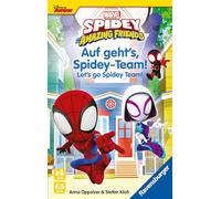Ravensburger 22594 Spidey and His Amazing Friends - sur Le Chemin, équipe Spidey. Jeu à emporter pour 2 à 4 Joueurs à partir de 4 Ans dans Le Spidey et Ses Super Amis héroïques grimpent pour Le Pari