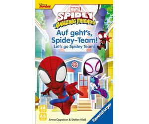 Ravensburger 22594 Spidey et Ses Incroyables Amis - Allons-y, Spidey Team ! - Jeu à emporter pour 2 à 4 Joueurs âgés de 4 Ans et Plus