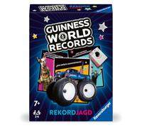Ravensburger 22889 Guinness World Chasse, Jeu Quiz et mémoire Plein de Records, d'extravagants et de Sensations pour 2 à 5 Joueurs à partir de 7 Ans, Blanc