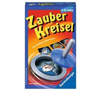 Ravensburger 23163 - Zauberkreisel, Jeu Souvenir pour 2 à 6 Joueurs, à partir de 6 Ans, Format Compact, Jeu de Voyage, Jeu de devinettes