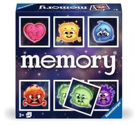 Ravensburger 23487 Memory Emotions classique de jeu présente sur 32 paires de cartes le large éventail de sentiments différents. Le jeu de mémoire de renommée mondiale pour 2 à 8 joueurs à partir de 3