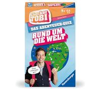 Ravensburger 23492 22492-Checker Tobi-Rund du Monde Le Quiz d'aventure à partir de 7 Ans, Quiz et Jeu de Participation pour Enfants et familles, pour 2 à 4 Joueurs