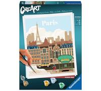 Ravensburger 23687 Colorful Paris CreArt-Painting by Numbers 23687-Colourful 12