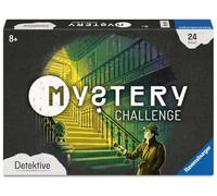 Ravensburger 23696 - Mystery Challenge - Détectives - 24 énigmes pour Les Amateurs d'EXIT à partir de 8 Ans