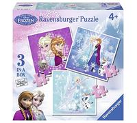 Ravensburger - 2407003 - La Reine des Neiges Hiver Magique - Puzzle 3 en 1
