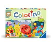 Ravensburger 24591 - Mein Holz-Colorino - Jeu pour Enfants pour Apprendre Les Couleurs, Jeu enfichable sans Plastique avec des Cubes en Bois, des Jeux et des Jouets à partir de 2 Ans