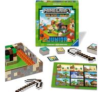 Ravensburger 24615 Minecraft Builders & Biomes Junior - Jeu coopératif pour Enfants à partir de 5 Ans pour 2 à 4 Personnes
