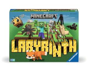 Ravensburger 24684 - Minecraft Labyrinth - Le Jeu Classique pour 2 à 4 Joueurs de 7 Ans et Plus avec des Personnages et des Objets du Jeu vidéo Minecraft