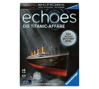 Ravensburger Jeu audio Echoes Die Titanic-Affäre 24698 – Jeu d'expérience et d'énigmes – Dès 14 ans