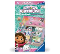 Ravensburger 24724 Gabby's Dollhouse - Aide Gabby - Jeu à emporter pour 2 à 4 Joueurs, Jeu à partir de 4 Ans avec Gabby et Leurs Chatons Bien-aimés de la série pour Enfants