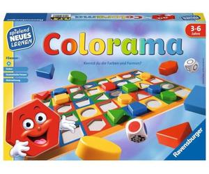 Ravensburger 24921 - Colorama - Jeu de devoirs pour Les Plus Petits - Jeu pour Enfants de 3 à 6 Ans, Nouvel Apprentissage ludique pour 1 à 6 Joueurs