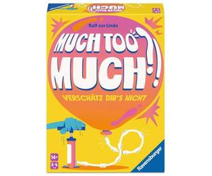 Ravensburger 24926 Beaucoup trop ? ! - Un Jeu de devinettes Amusant, Un Jeu de société, pour Les Jeunes et Les Adultes de 14 Ans et Plus, idéal pour Les Anniversaires ou Le réveillon du Nouvel an