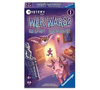 Ravensburger 24928 - Qui War's Mystery Kids dans Le château - Jeu de détective et d'énigmes à partir de 5 Ans, pour 1 à 4 Joueurs, Jeu mystère