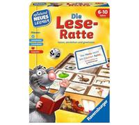 Ravensburger 24956 - Le Rat de Lecture - Jeu et Apprentissage pour Enfants à partir de 6 à 10 Ans - Jeu éducatif pour 1 à 4 Joueurs - Cadeau de Noël