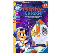Ravensburger Jeu éducatif Mathe-Galaxie 24970 – 6–9 ans, 1–4 joueurs, chiffres 1–20, plus et moins