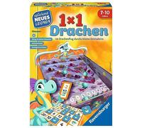 Ravensburger 24976-1 x 1 Dragon - Jeu éducatif pour Enfants de 7 à 10 Ans - pour 2 à 4 Joueurs - Espace des Chiffres de 1 à 100 - Petite Table de Multiplication