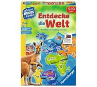 Ravensburger 24990 - Découvrez Le Monde - Jouez et apprenez pour Les Enfants, Jeu éducatif pour Les Enfants de 5 à 10 Ans, Nouvel Apprentissage ludique pour 2 à 4 Joueurs