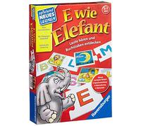 Ravensburger - 25005 - Jeu - E comme Elephant - Langue : allemand