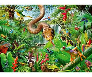 Ravensburger 25079 - Unicorn Academy Junior Labyrinth - Classique Familial pour Les Fans de la célèbre série d'aventures Unicorn Academy, pour 2 à 4 Enfants de 4 Ans et Plus