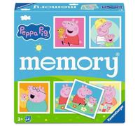 Ravensburger 25086 Memory® Peppa Pig - Le Jeu de mémoire Classique de renommée Mondiale pour 2 à 8 Enfants de 3 Ans et Plus