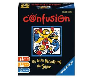 Ravensburger 26702 - Confusion, Jeu de réaction pour 2 à 5 Joueurs à partir de 10 Ans, Confusion des Sens, The Fleet Little Ones