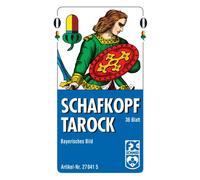 Ravensburger Jeu de cartes 27041-5 Tarot/Schafkopf 36 cartes Version allemande avec carton