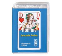 Ravensburger - Coffret de jeux de cartes 27074 - Rami, Canasta, Bridge - Allemand, Rouge