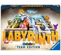 Ravensburger 27328 Édition Labyrinthe Team - La Variante coopérative du Jeu Classique pour 2 à 4 Personnes à partir de 8 Ans